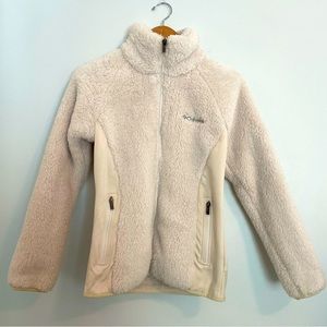 Columbia White Sherpa Jacket - Sz XS